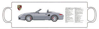 Porsche Boxster S 1997-2004 Mug 2